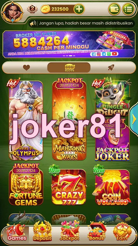 joker81 Masuk